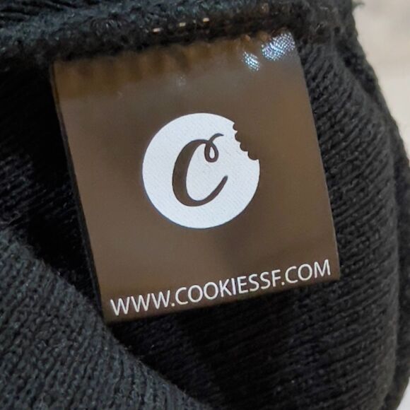 Cookies Highway Black Cuffed Beanie - One Size - Picture 10 of 10